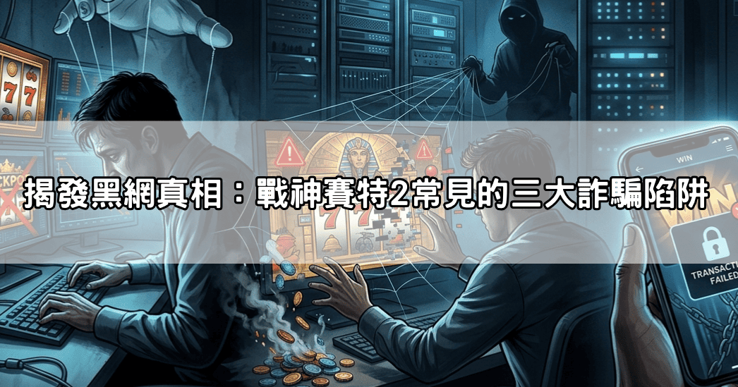 揭發黑網真相:戰神賽特2常見的三大詐騙陷阱
